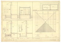 《天主教台南神學院校舍工程施工圖》圖組藏品圖，第2張